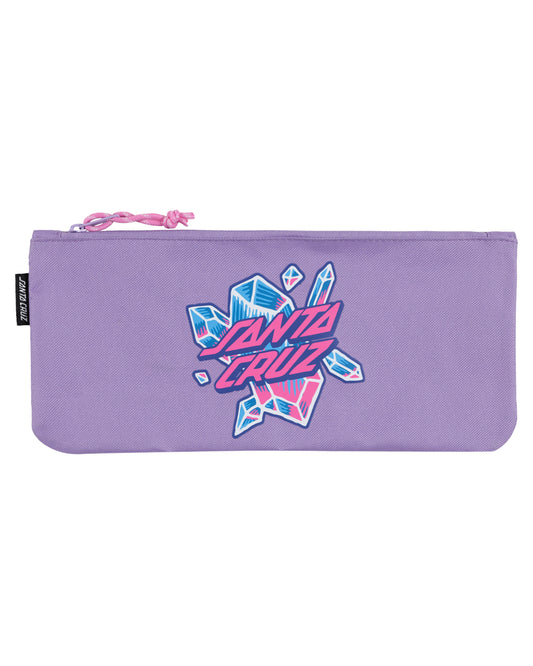 Santa Cruz Crystal Stack Pencil Case Lavender