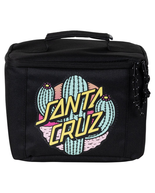 Santa Cruz Cactus Dot Lunchbox Black