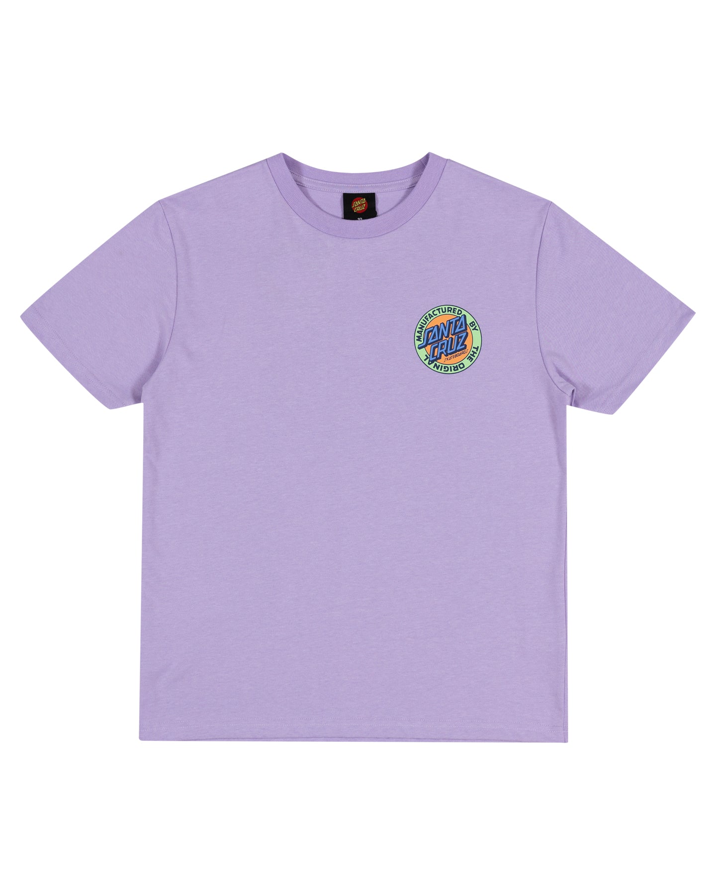 Santa Cruz MFG Retro Dot Reverse Tee Lavender