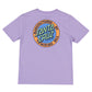 Santa Cruz MFG Retro Dot Reverse Tee Lavender