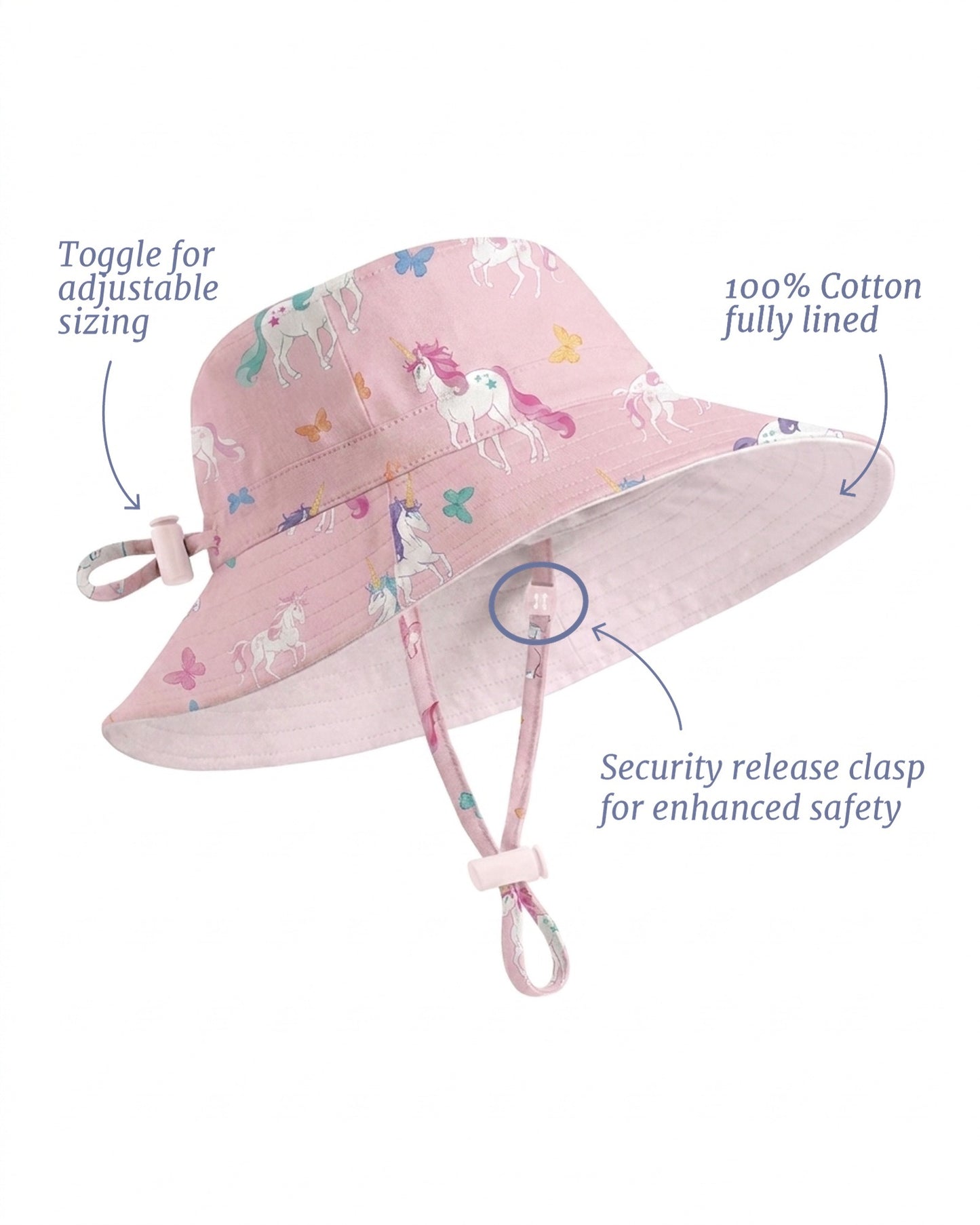Toshi Sunhat Arcadia Unicorn Blossom
