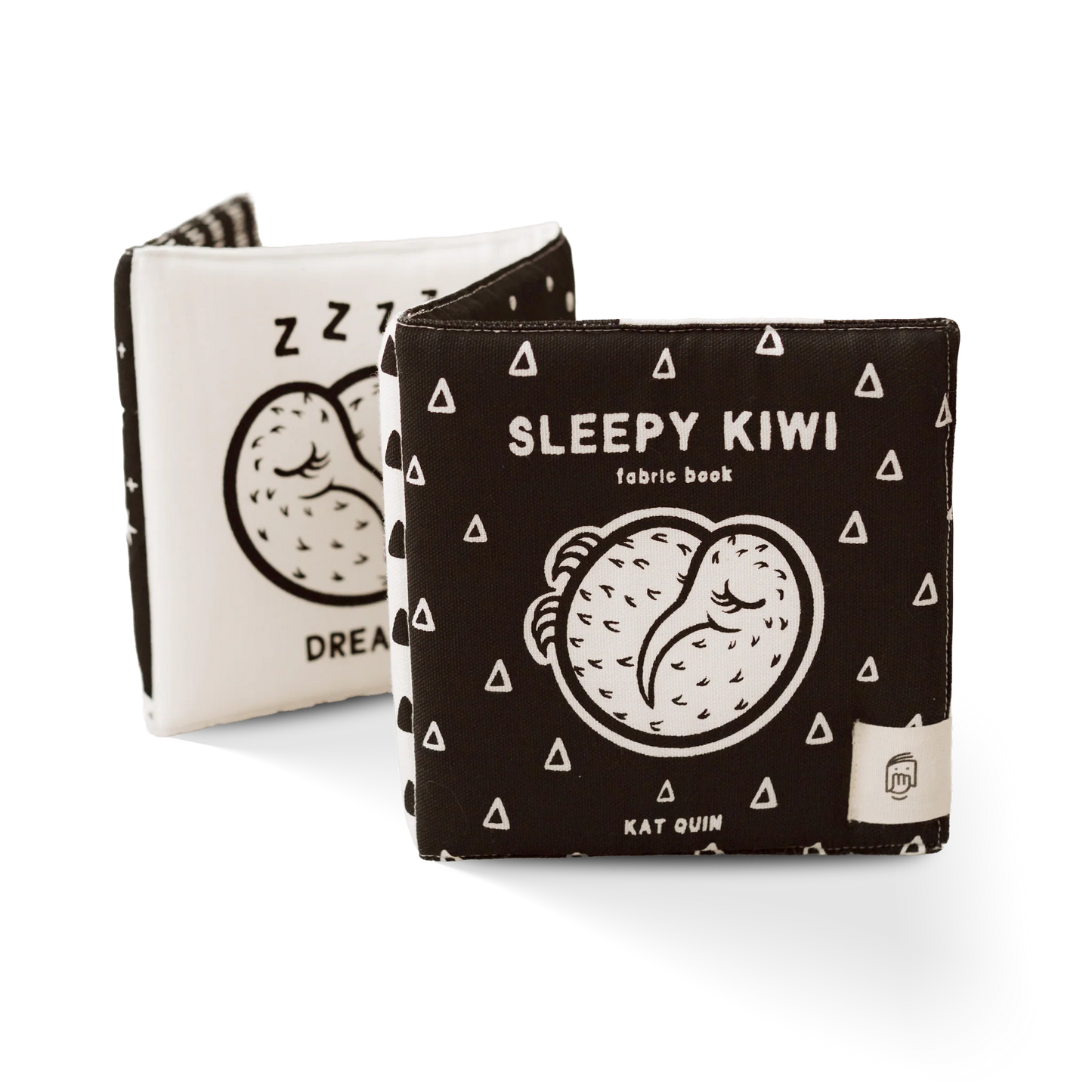Sleepy Kiwi Fabric Book