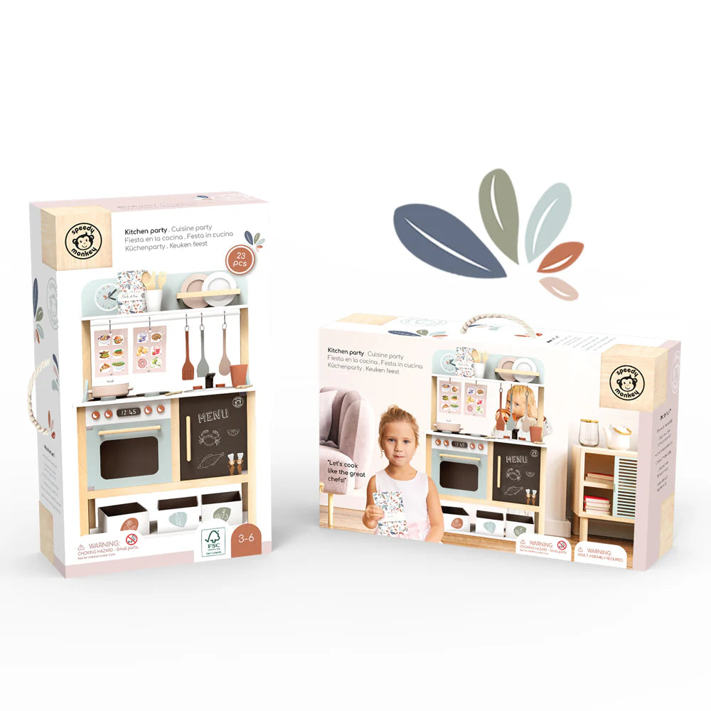 Speedy Monkey Kitchen with 20 Accessories