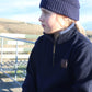 Swanndri Kid's Mariner V2 Zip Neck Sweater Navy