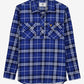 Swanndri Kid's Egmont Shirt Half Placket Midnight