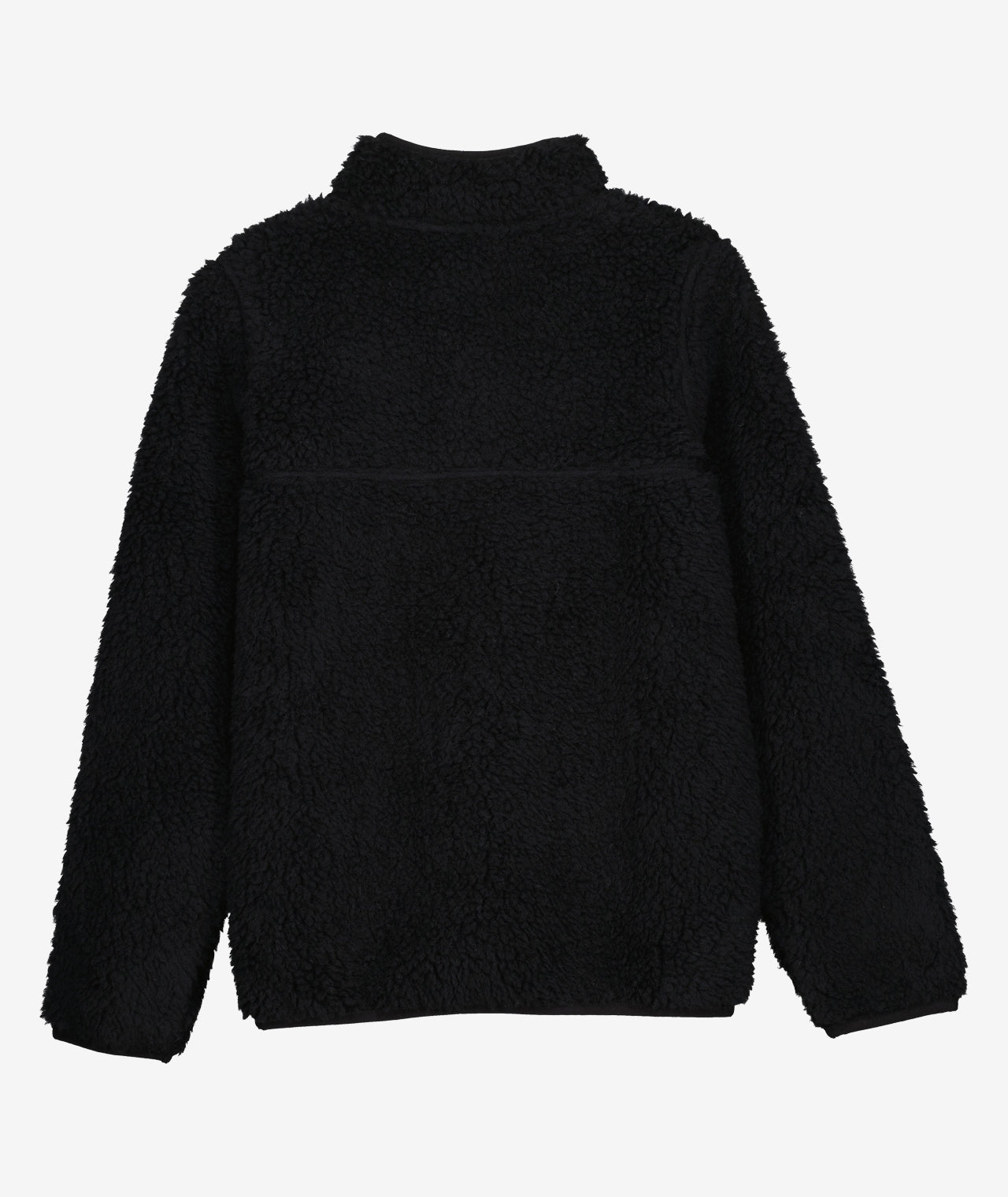 Swanndri Wool Sherpa Pullover Black