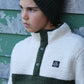 Swanndri Wool Sherpa Pullover Sandshell Hunter Green