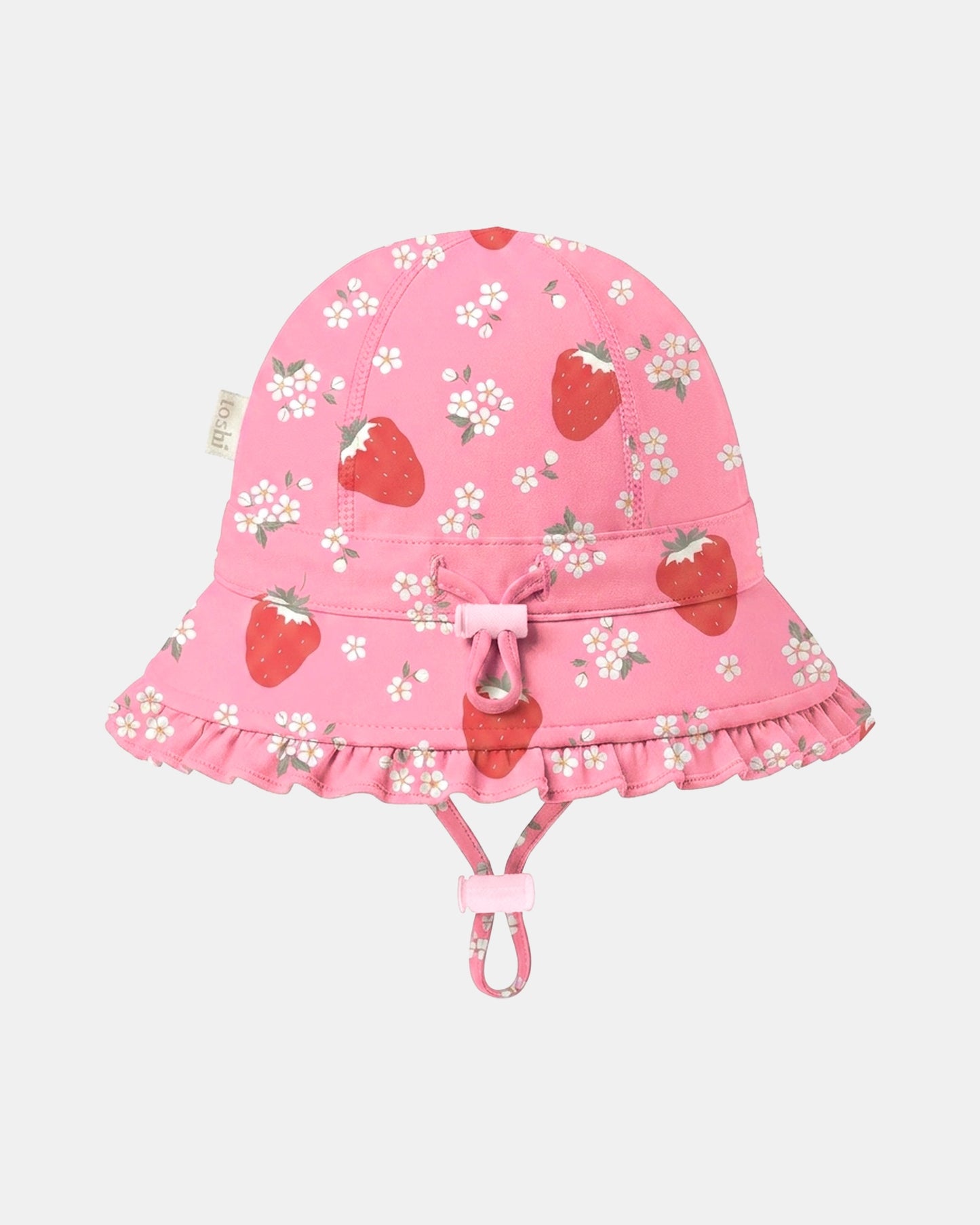 Toshi Swim Bell Hat Twinkle Strawberry
