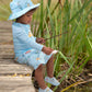 Toshi Boys Swim Long Sleeve Rashie Splash Swell Seekers Sky