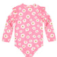 Toshi Girls Swim Bodysuit Ripple Daisy Watermelon