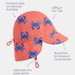 Toshi Swim Flap Cap Pirate Mud Crabs