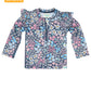 Toshi Baby Swim Long Sleeve Rashie Ripple Wattle Dusk