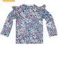Toshi Baby Swim Long Sleeve Rashie Ripple Wattle Dusk