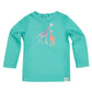 Toshi Boys Swim Long Sleeve Rashie Splash Congo Seagass