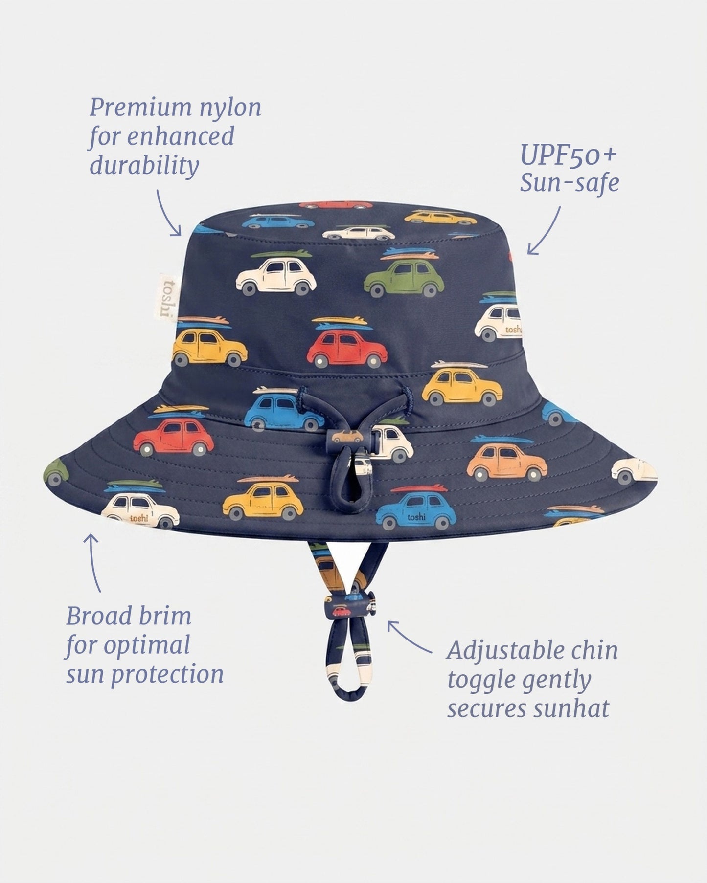 Toshi Swim Sunhat Pirate Wave Buggies