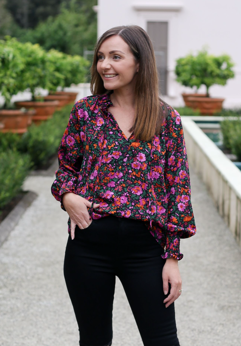 Addison Isabella Top Floral