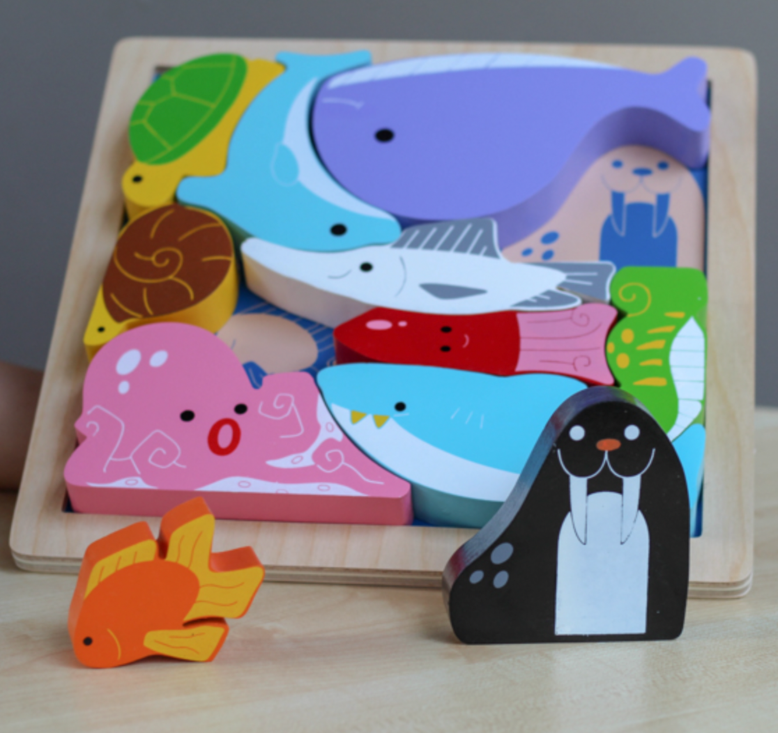 Chunky Sea Creatures Puzzle