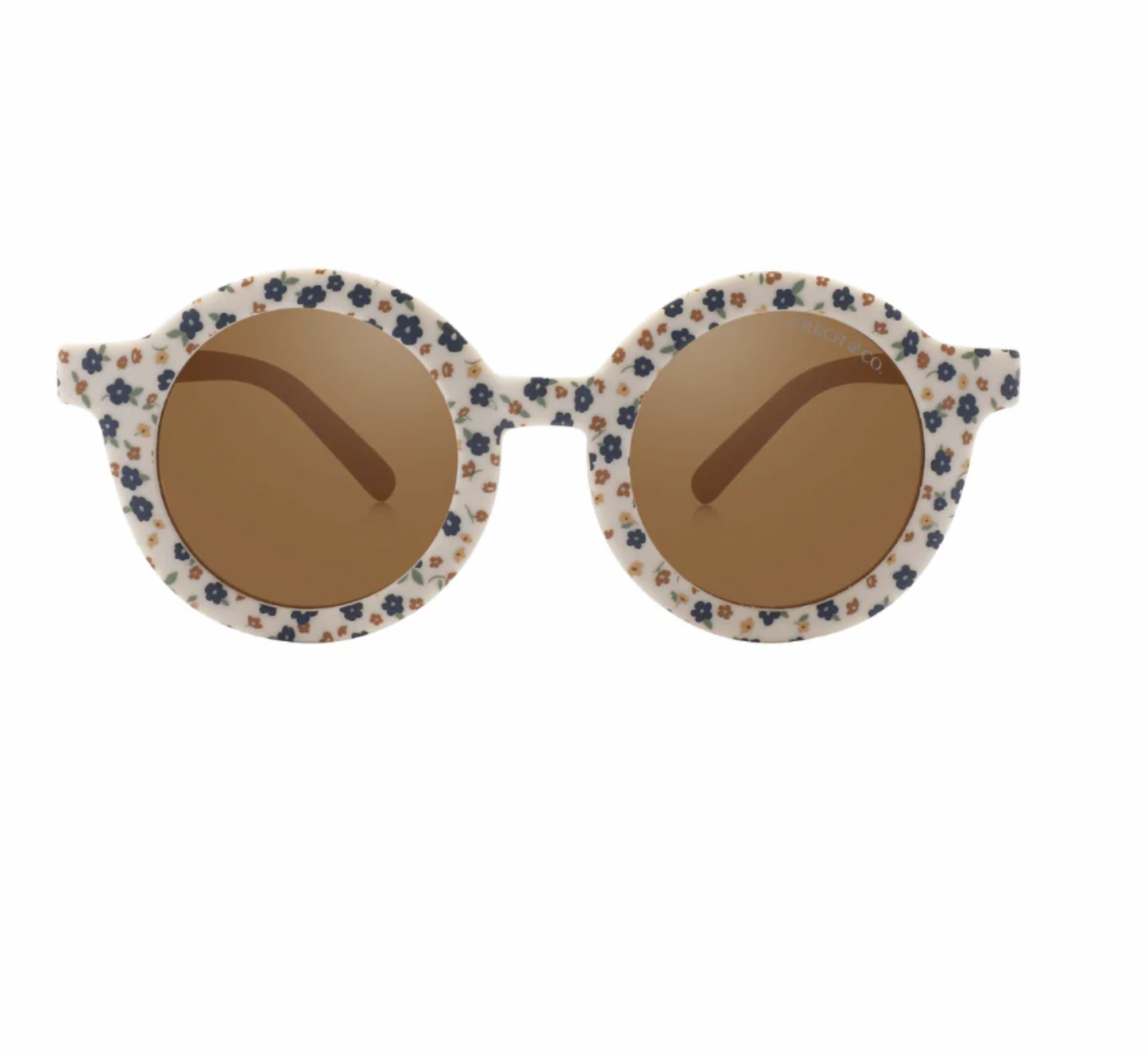 Grech & Co Original Round Sunglasses Meadow