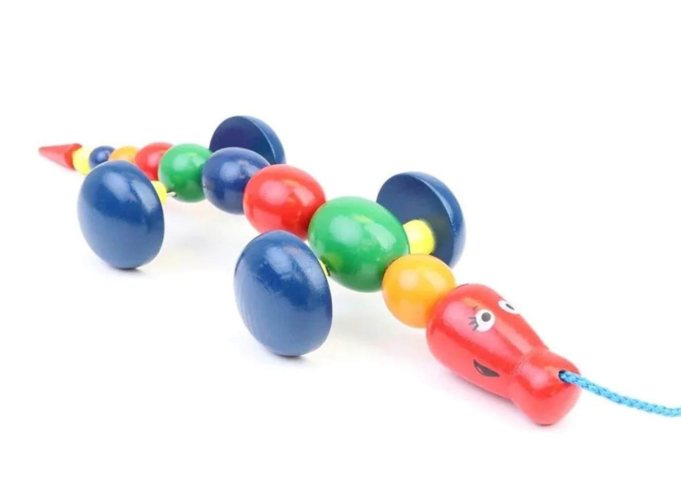 Elle-Gator Wooden Pull Along Toy