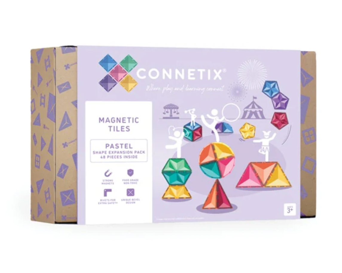 Connetix Pastel Shape Expansion Pack 48 pc