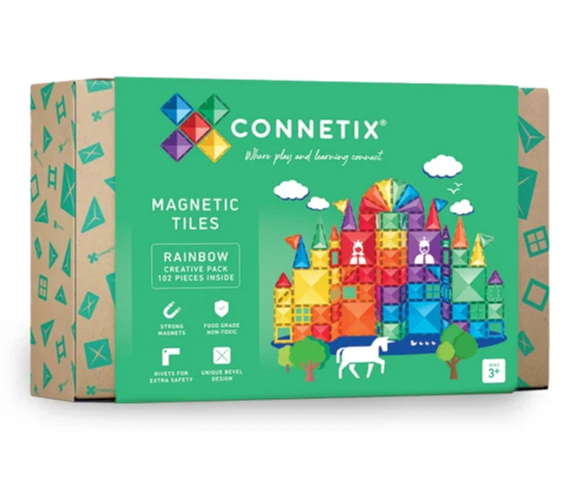 Connetix Rainbow Creative Pack 102 pc