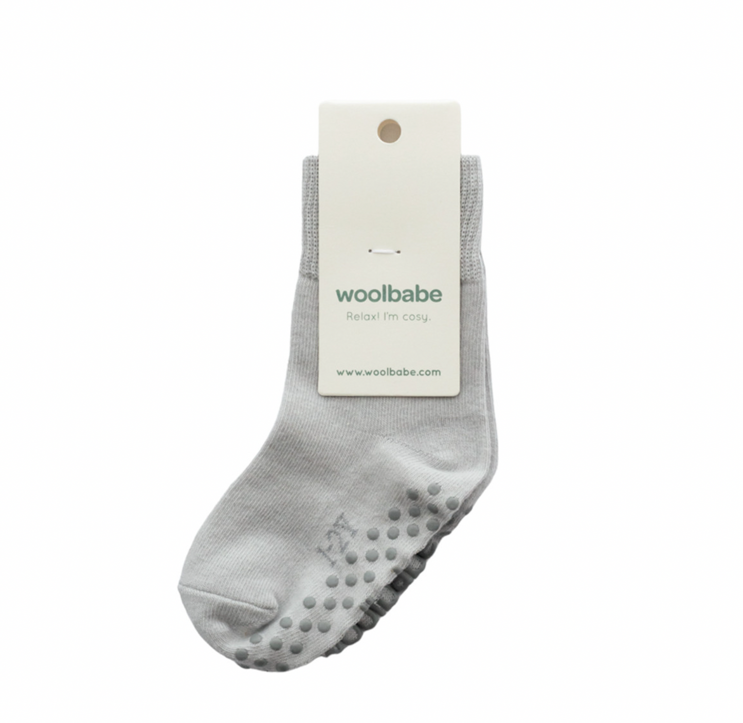 Woolbabe Sleepy Socks Pebble