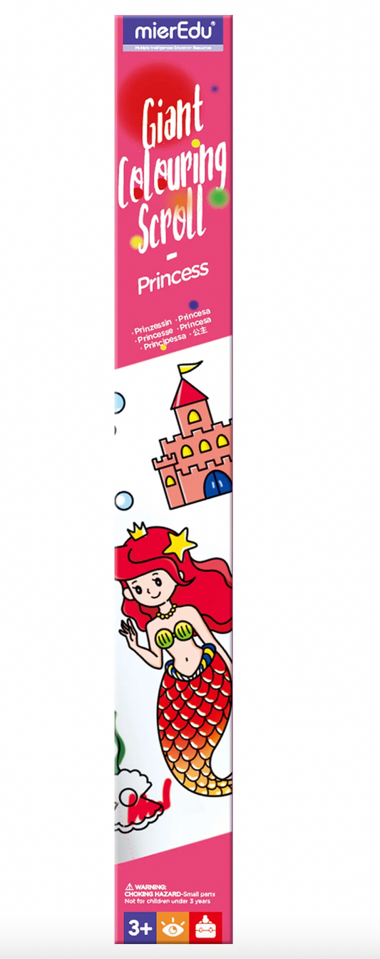 Giant Colouring Scroll Princess