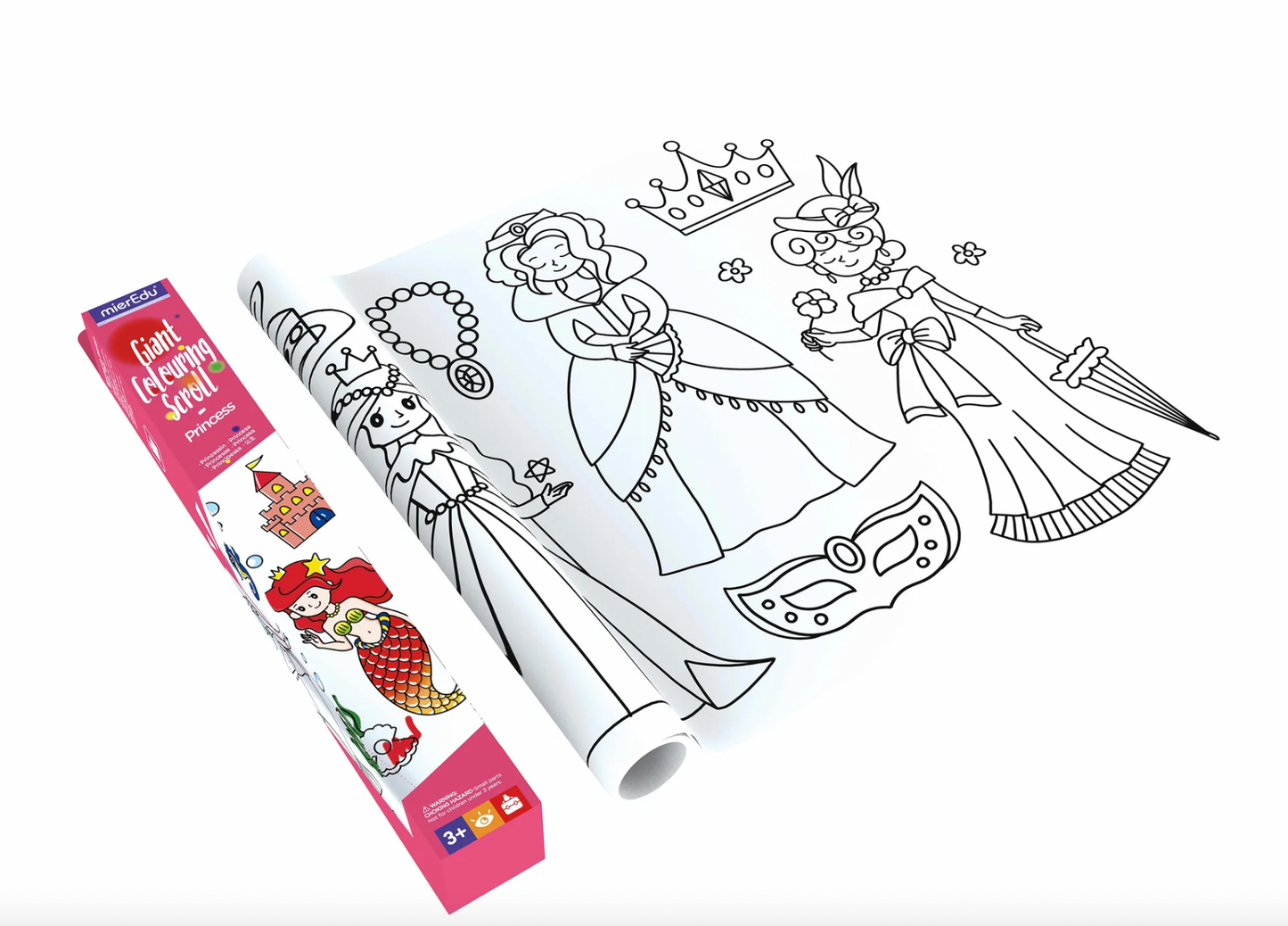 Giant Colouring Scroll Princess