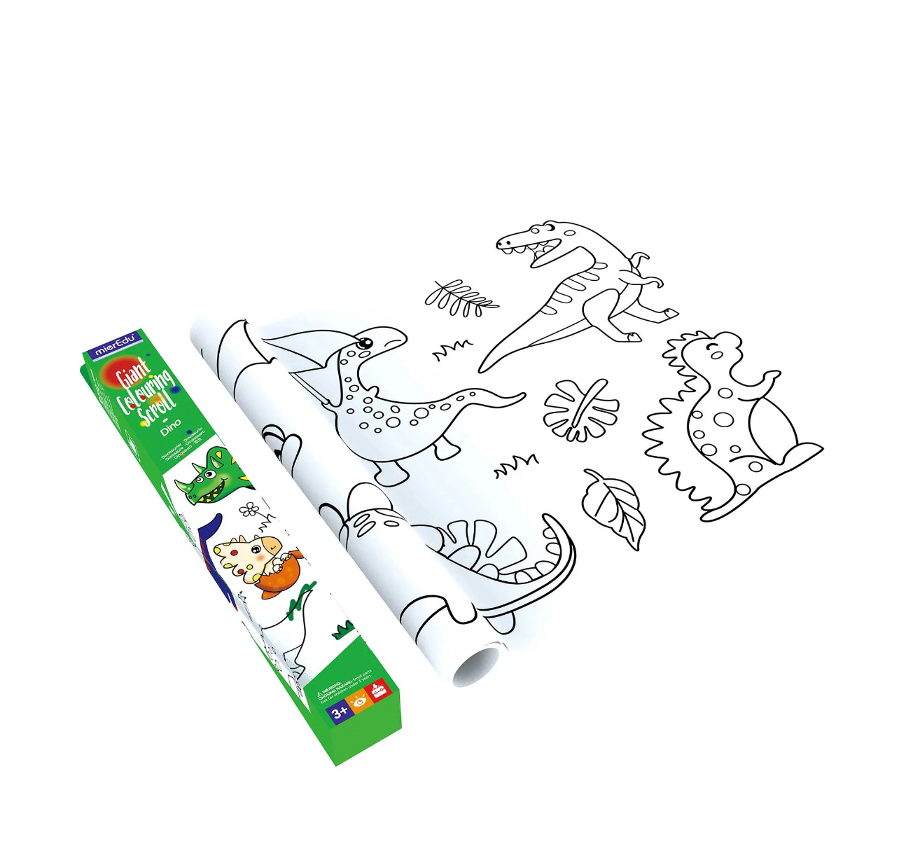 Giant Colouring Scroll Dino