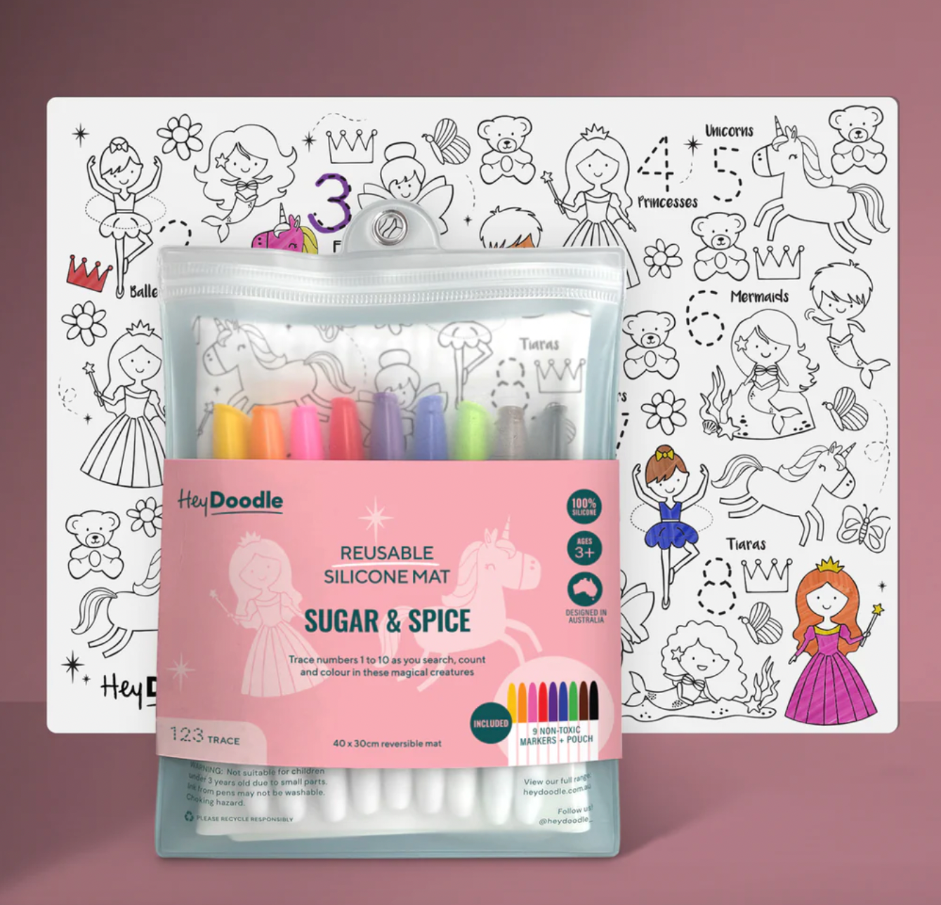 Hey Doodle Sugar & Spice Playmat Mini