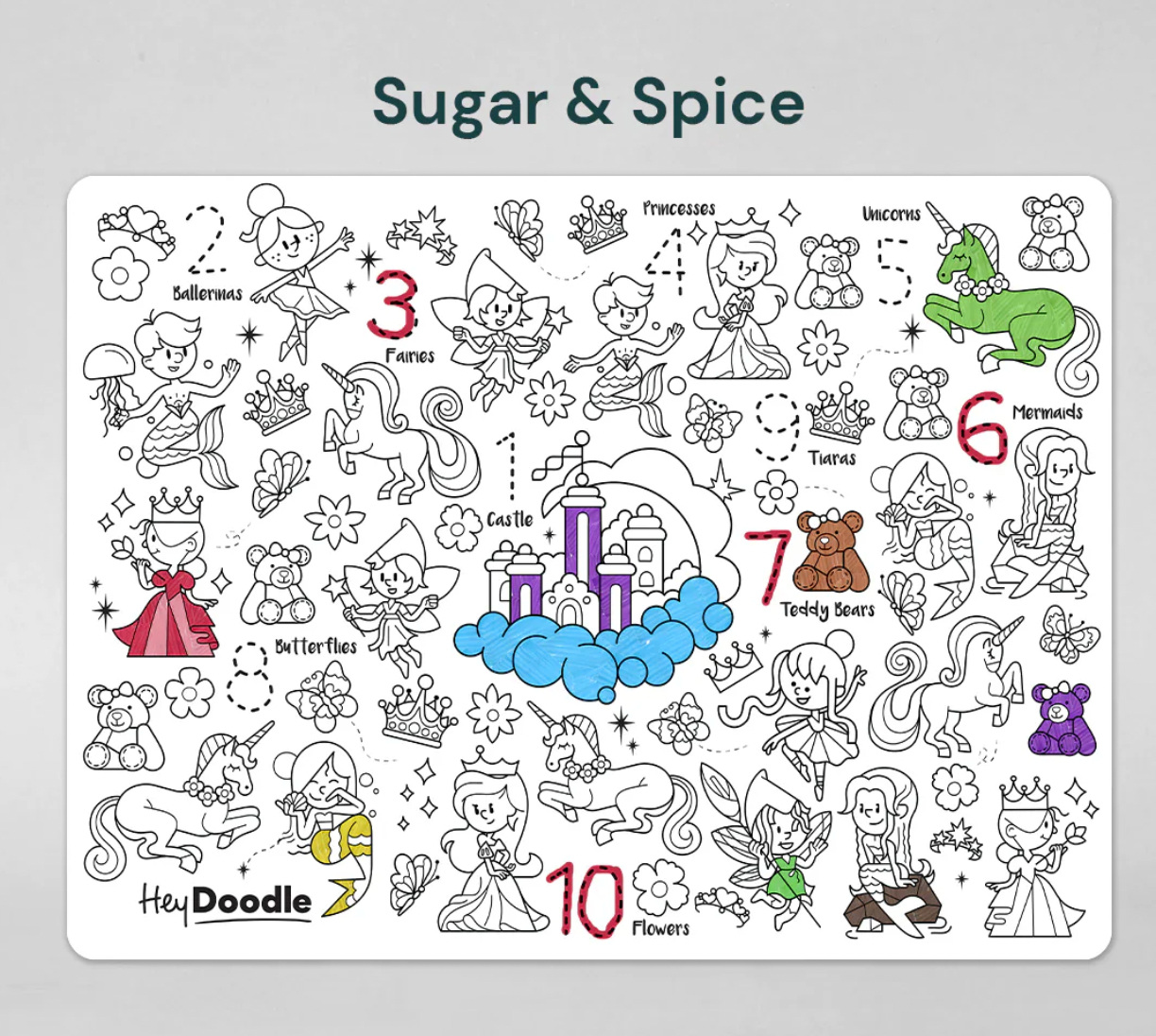 Hey Doodle Sugar & Spice Playmat Large