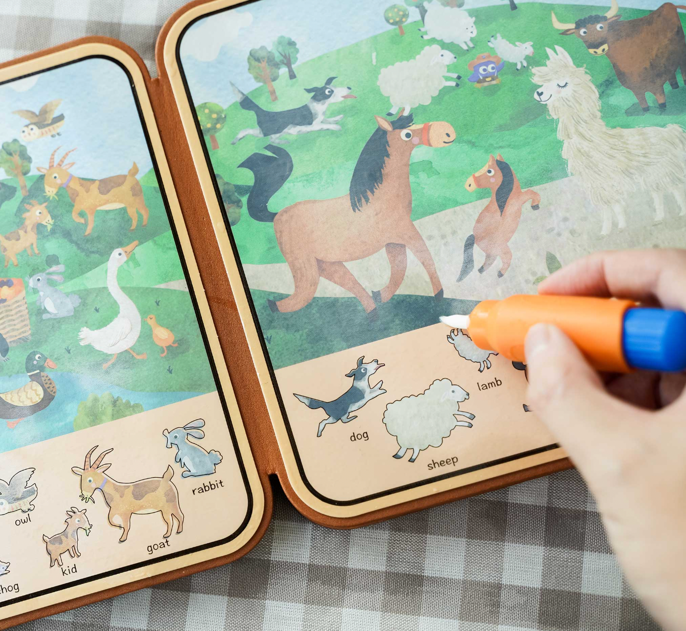 Magic Water Doodle Book Farm Animals