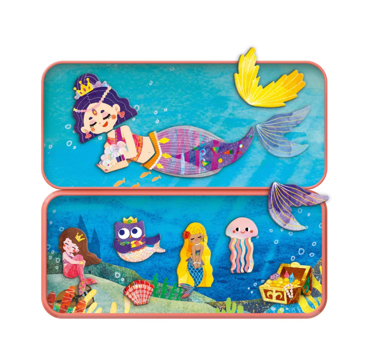 Magnetic Puzzle Box Mermaids