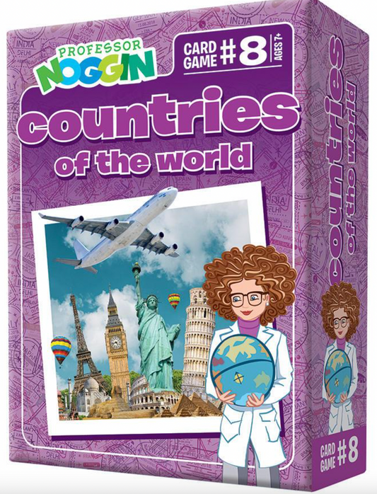 Professor Noggins Countries of the World Card Game