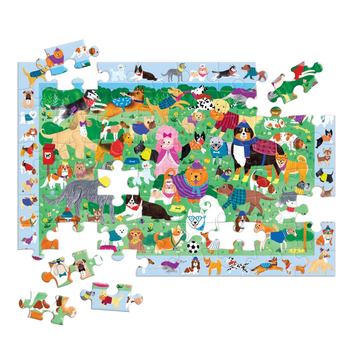 Search & Find 64 Piece Dog Park Puzzle