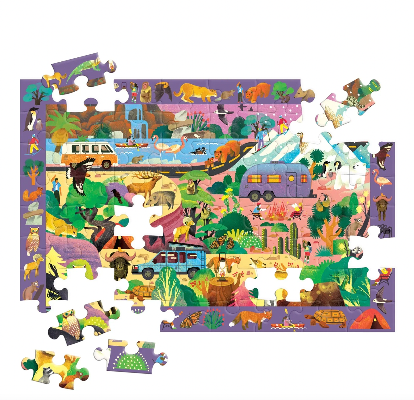 Search and Find 64 Piece The Great Outdoors Puzzle