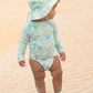 Toshi Swim Rashie Long Sleeve Sea Blossom