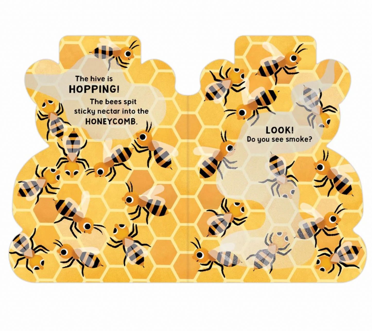 The Honey Bear Hive Shaped Board Book