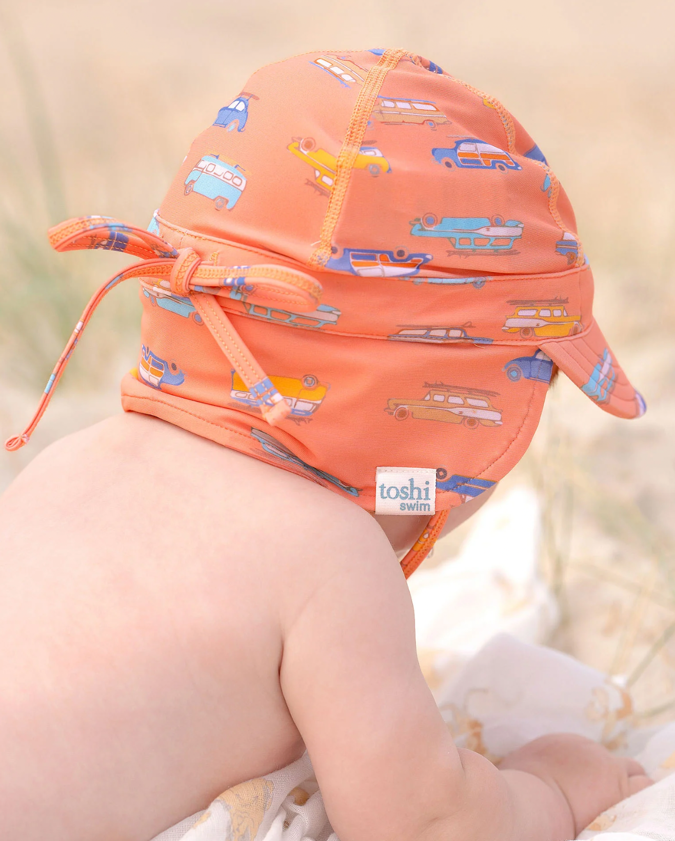 Toshi Swim Flap Cap Surfs Up