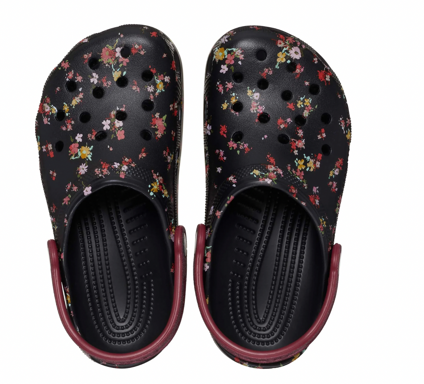 Crocs Classic Ditsy Floral Clog Kids Black/Multi