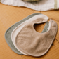 Nature Baby Dribble Bibs 3 Pack Natural/Nougat/Lily Pad