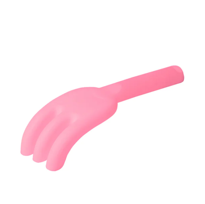 Scrunch Rake Flamingo Pink