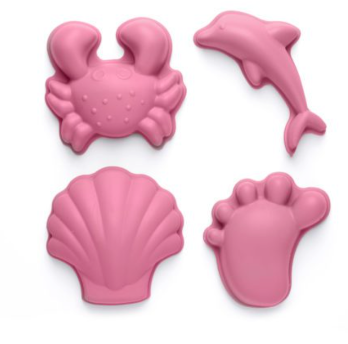 Scrunch Moulds Flamingo Pink