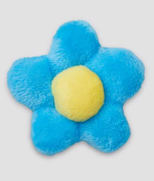 Jibbitz Plush Blue Flower