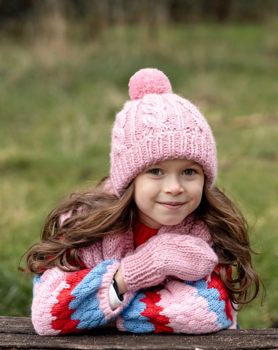 Acorn Free Spirit Beanie Pink