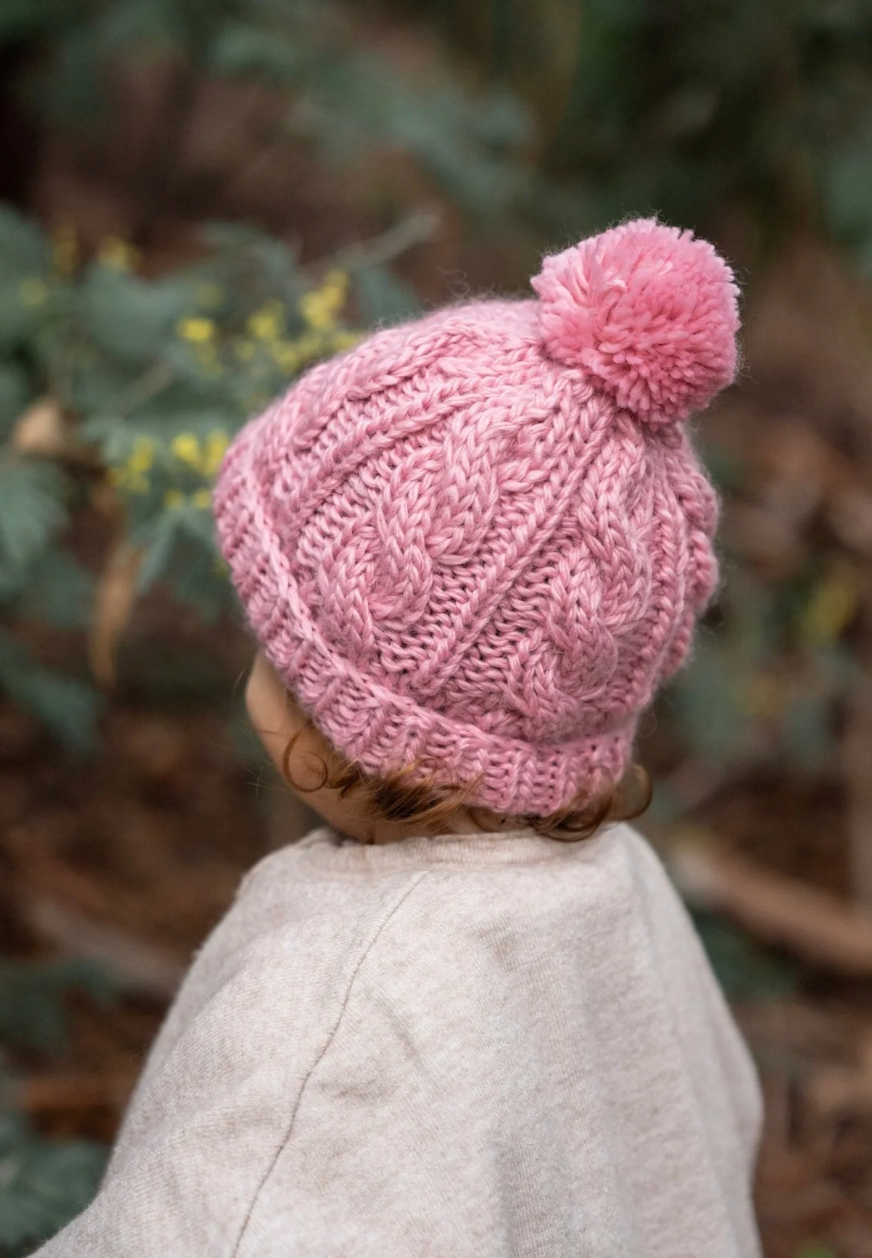 Acorn Free Spirit Beanie Pink