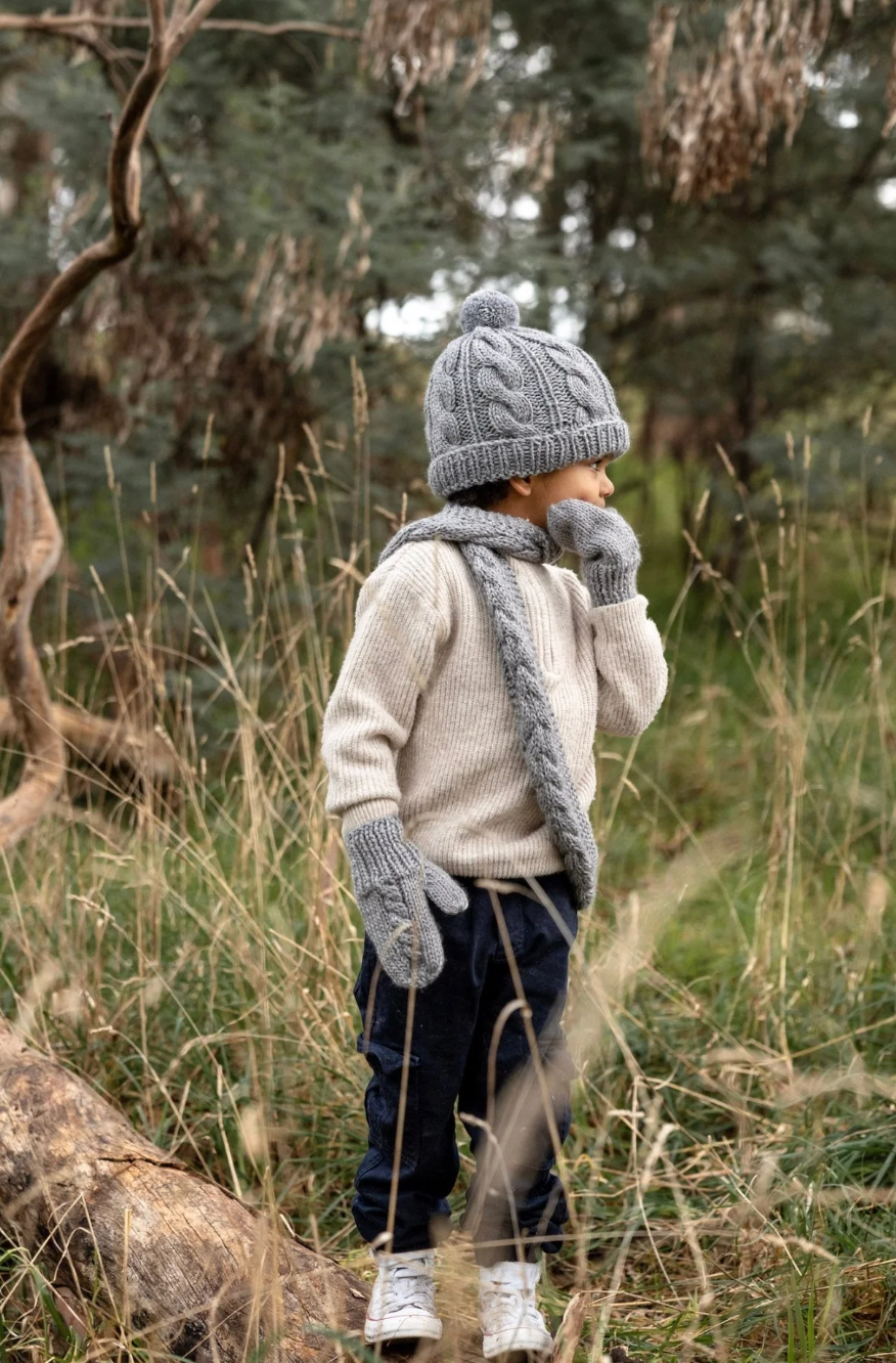 Acorn Free Spirit Beanie Grey