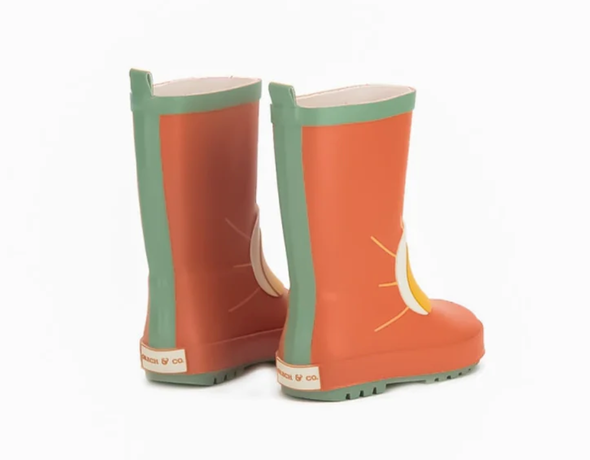 Grech & Co Children's Rain Boot Sun Rust