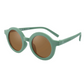 Grech & Co Original Round Sunglasses Fern