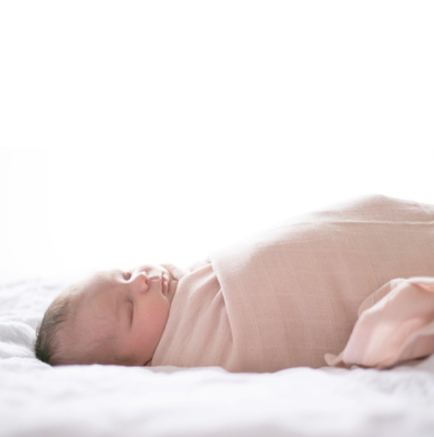 Burrow & Be Basics Muslin Wrap Blush